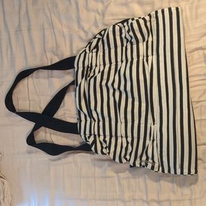 Reebok Striped Yoga Bag